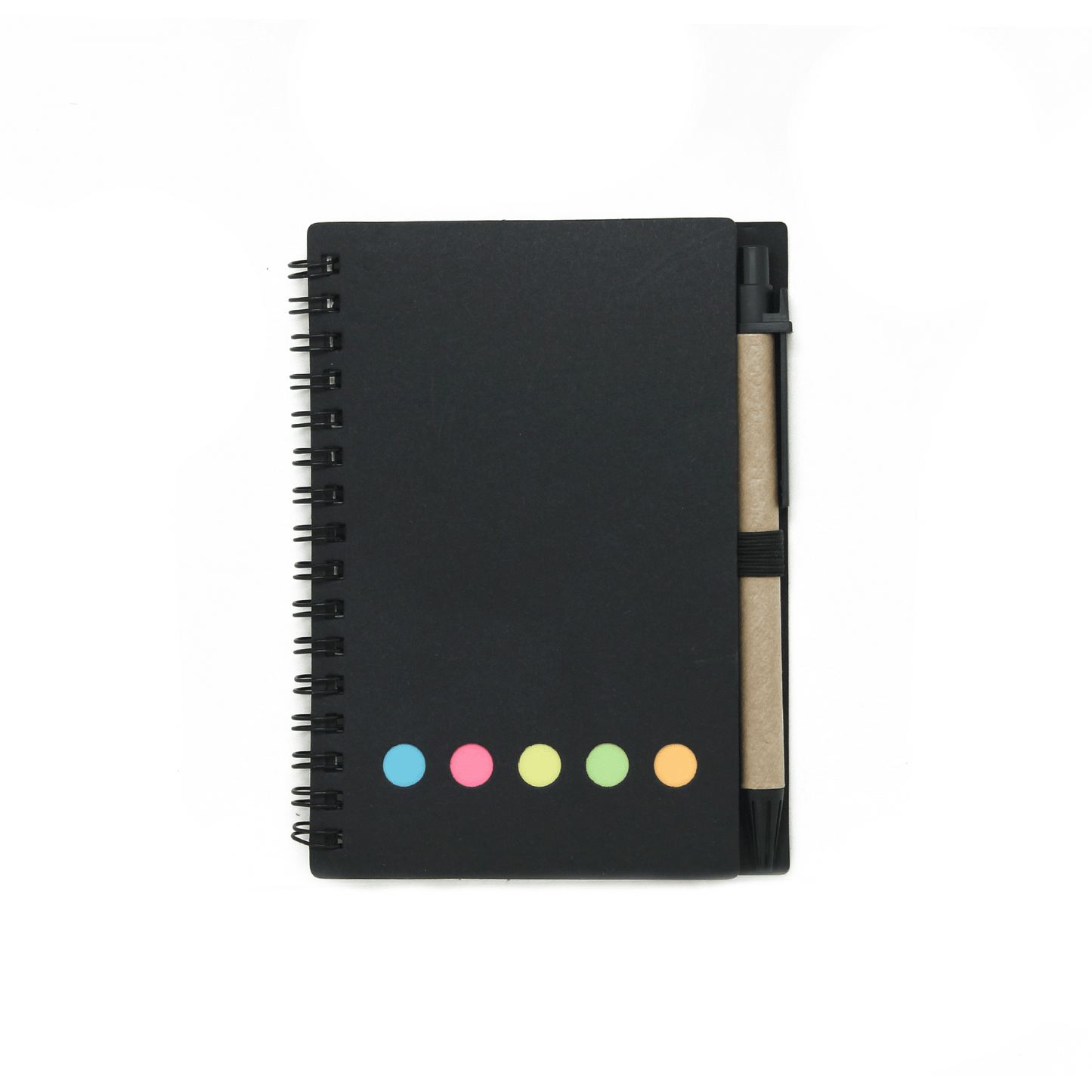 Customizable Notebook with Sticky Tabs and Memopad