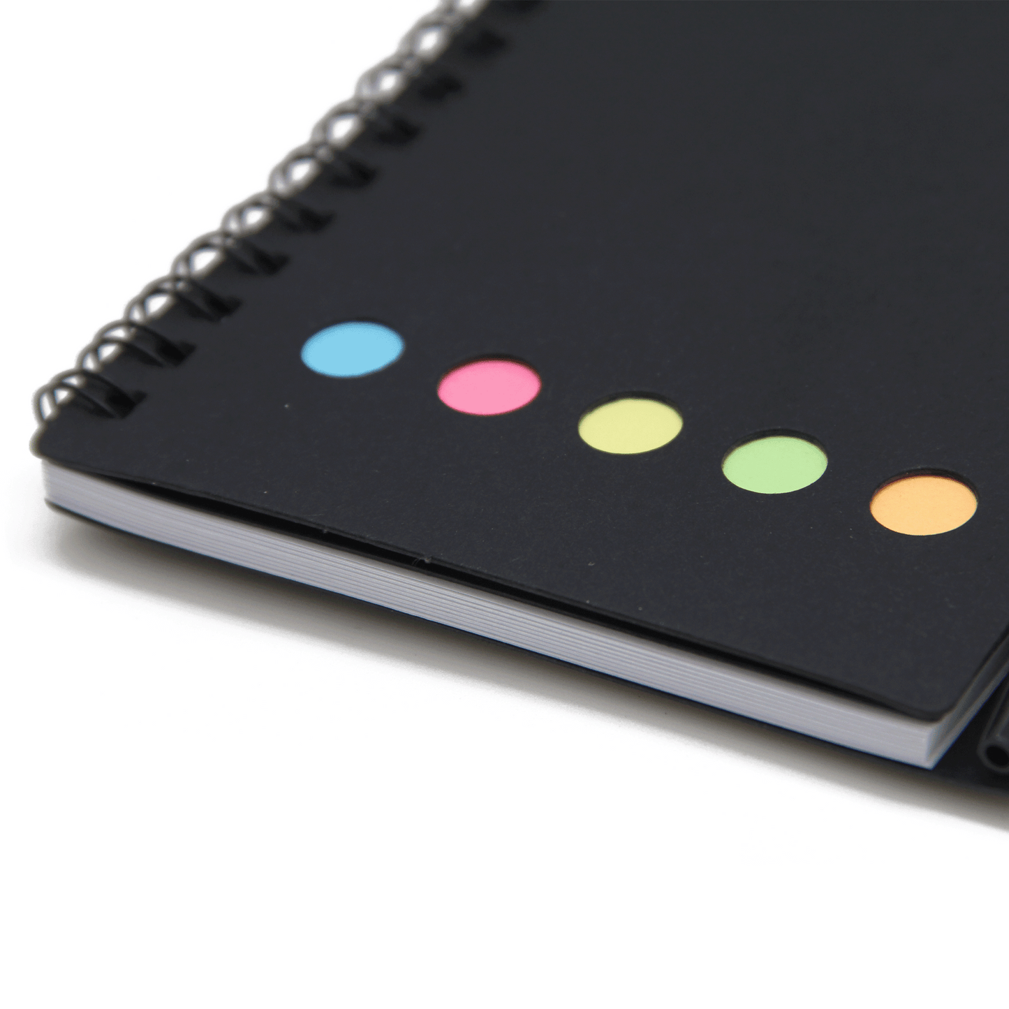 Customizable Notebook with Sticky Tabs and Memopad