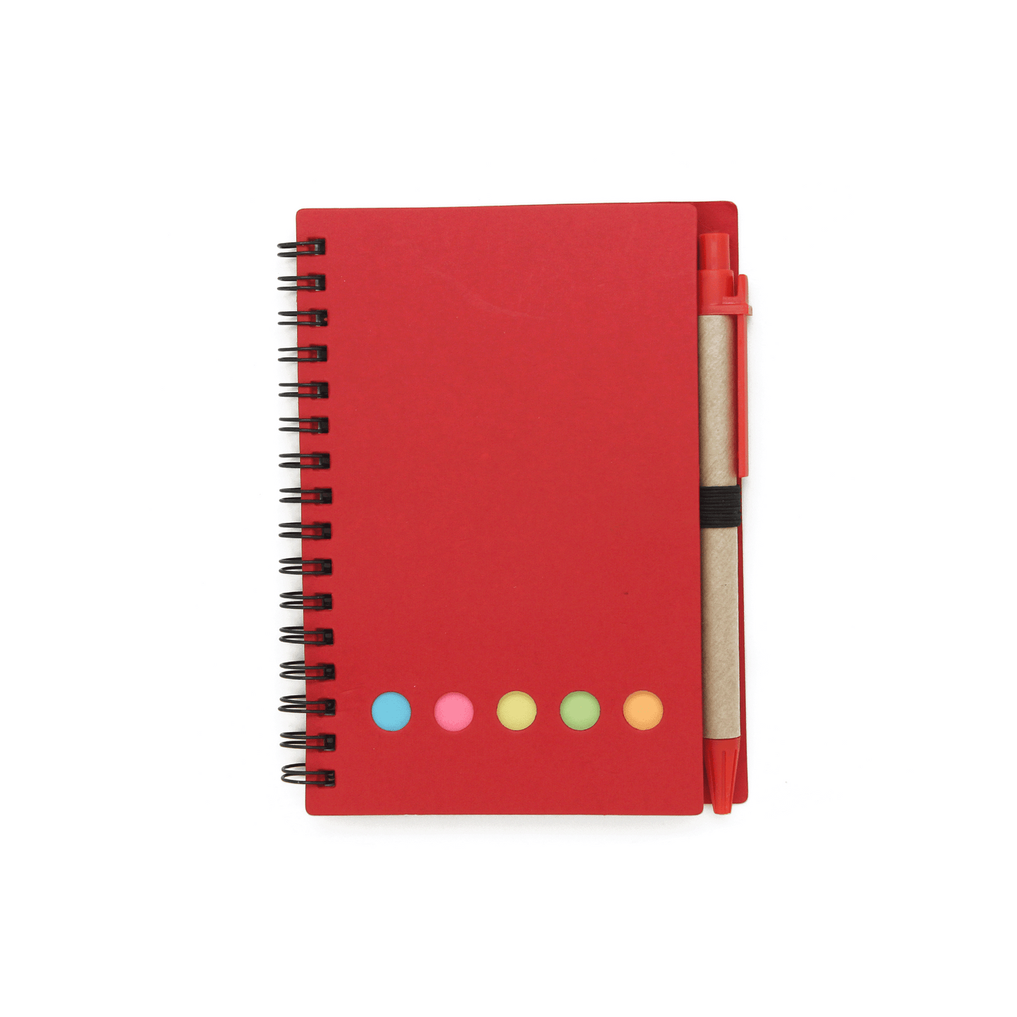 Customizable Notebook with Sticky Tabs and Memopad