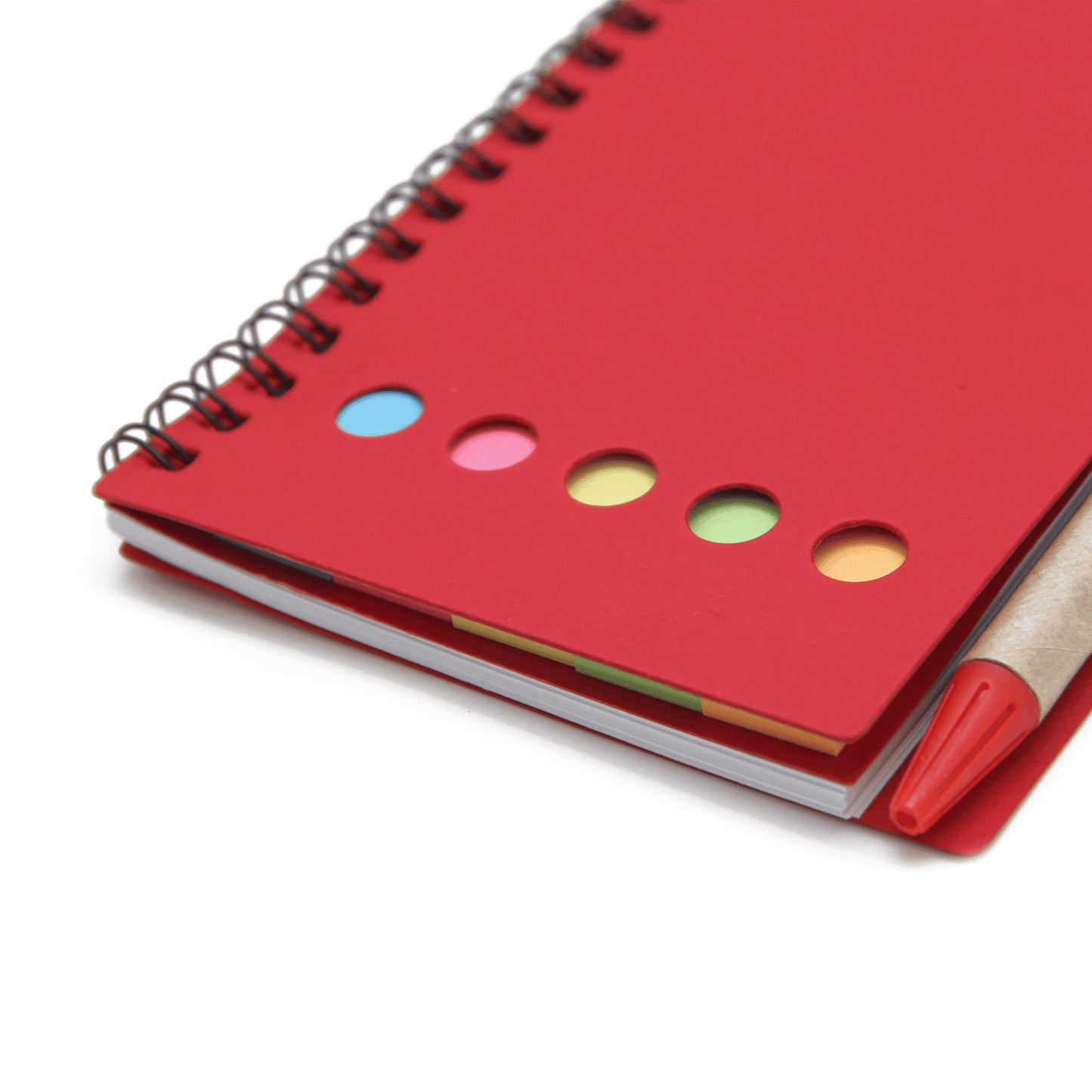 Customizable Notebook with Sticky Tabs and Memopad