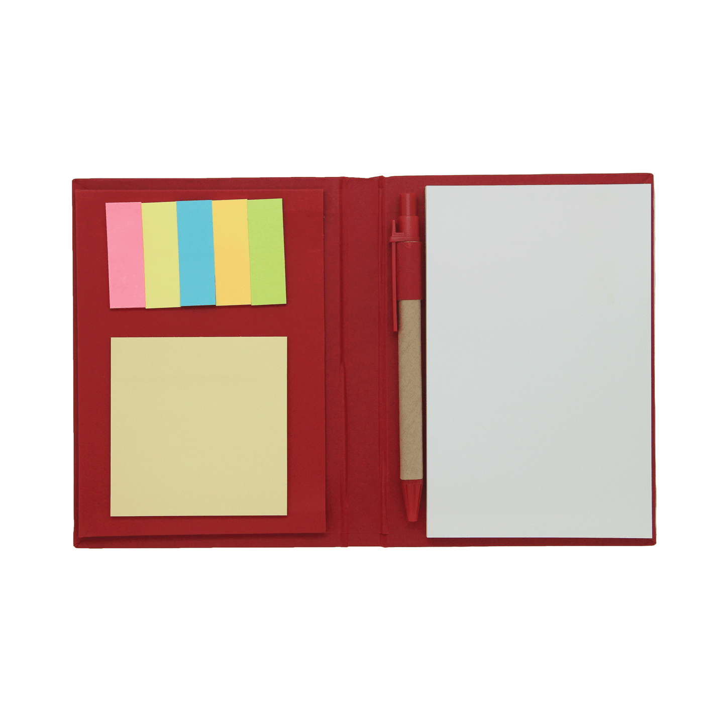 Customizable Notepad with Sticky Tabs and Memo Pad