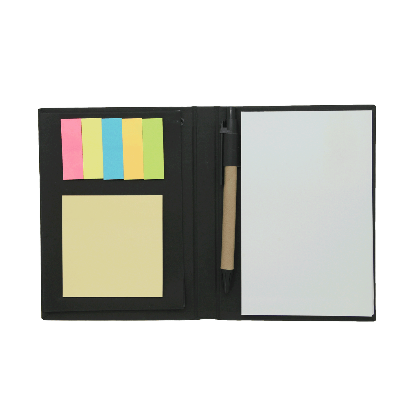 Customizable Notepad with Sticky Tabs and Memo Pad