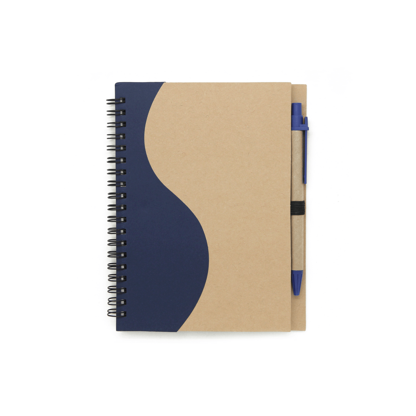 Customizable Notebook with Front Tab and Pen