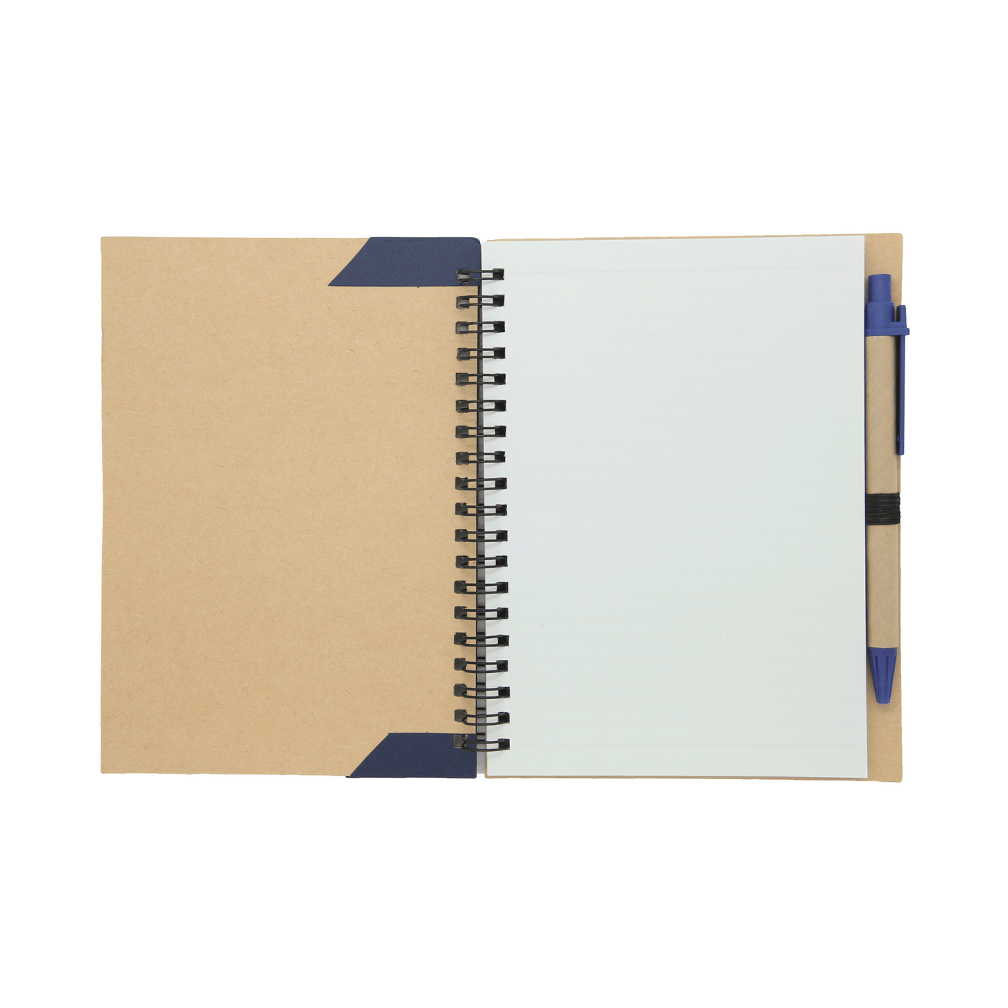 Customizable Notebook with Front Tab and Pen