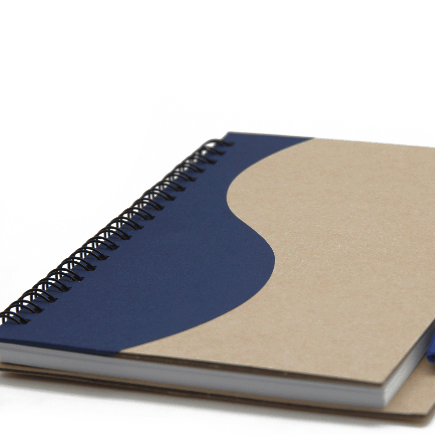 Customizable Notebook with Front Tab and Pen