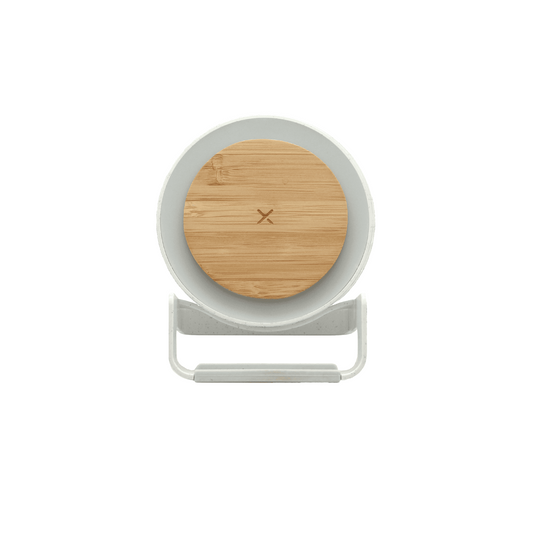 Customizable Bamboo Speaker and Wireless Phone Charger