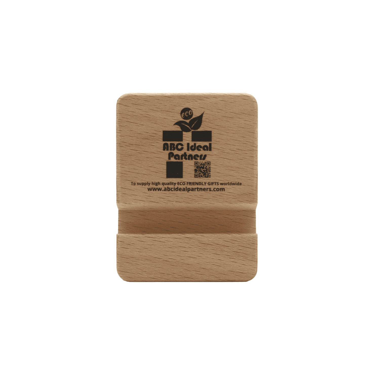 Engravable Bamboo Card Holder